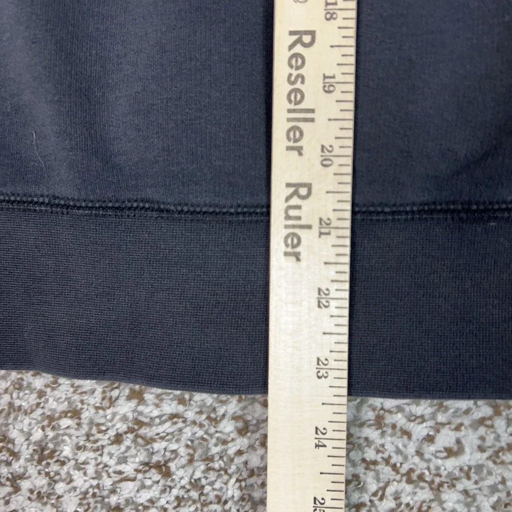 Nike Hoodie Boys Medium 10-12 Black Full Zip Fleece Logo Sweatshirt Top Spellout
